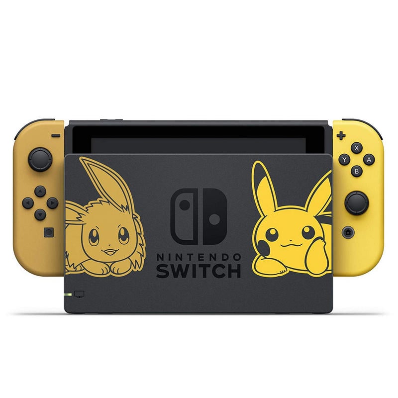 Nintendo Switch édition Pokémon Let's Go Pikachu et Évoli