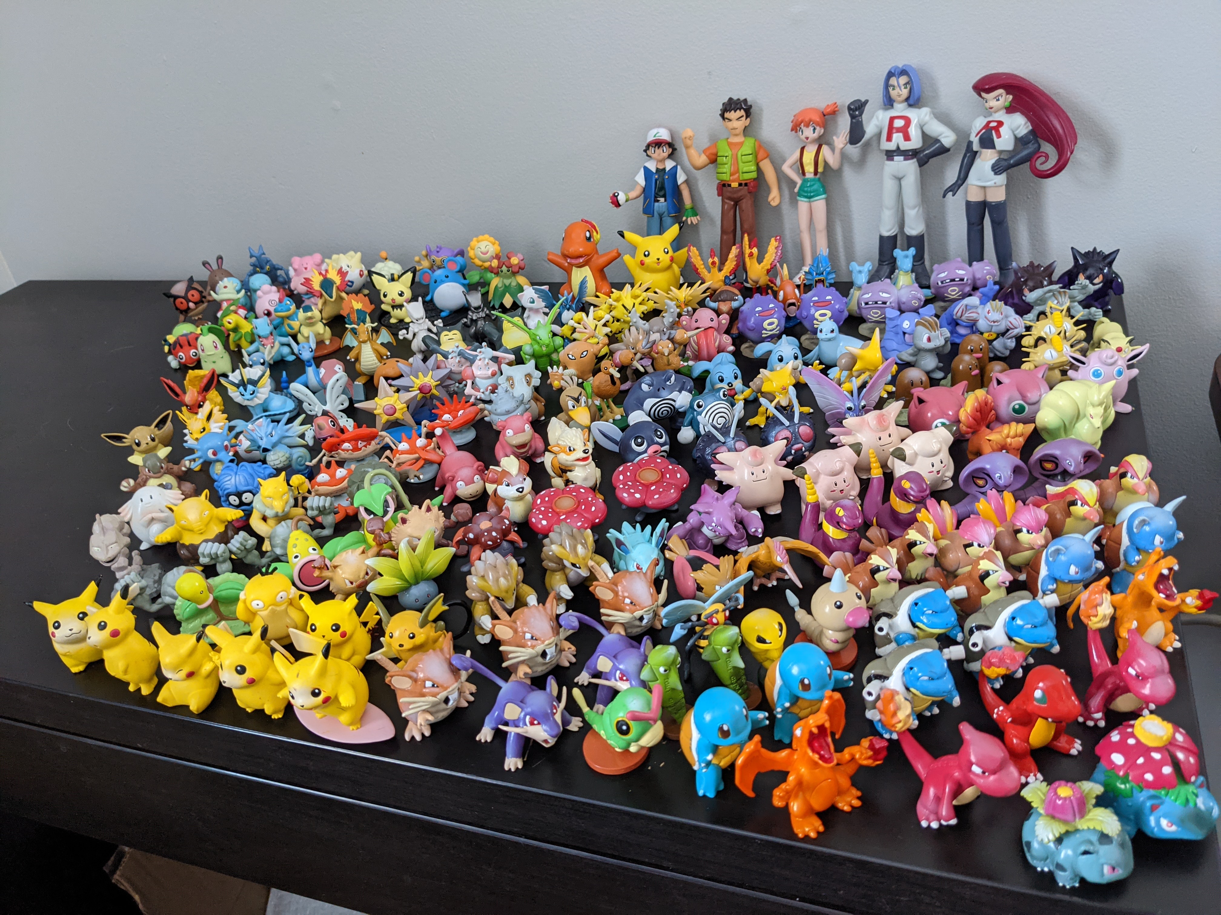 Collection de figurines Pokémon TOMY des années 1990