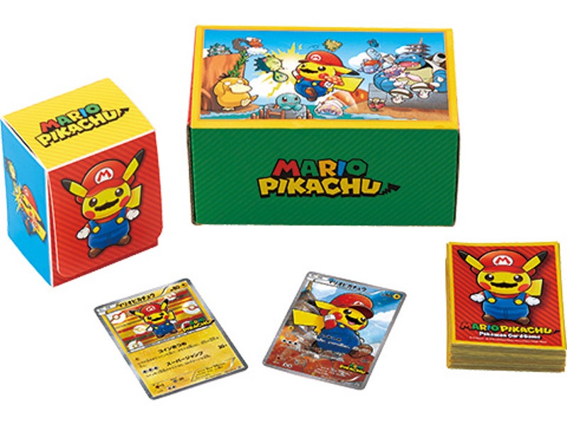 Coffret de cartes promotionnelles Mario Pikachu