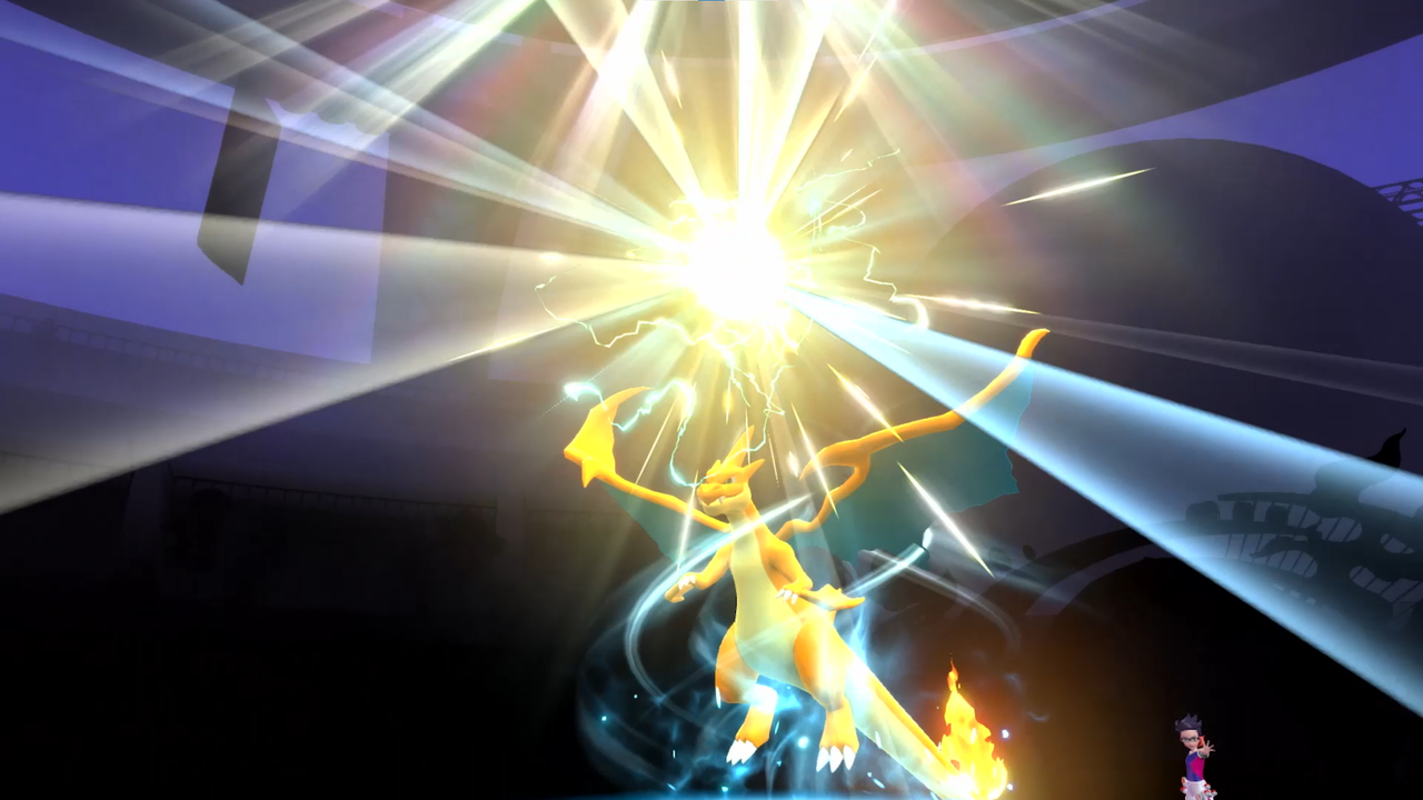 Dracaufeu déclenche une Méga-Évolution dans Pokémon Champions
