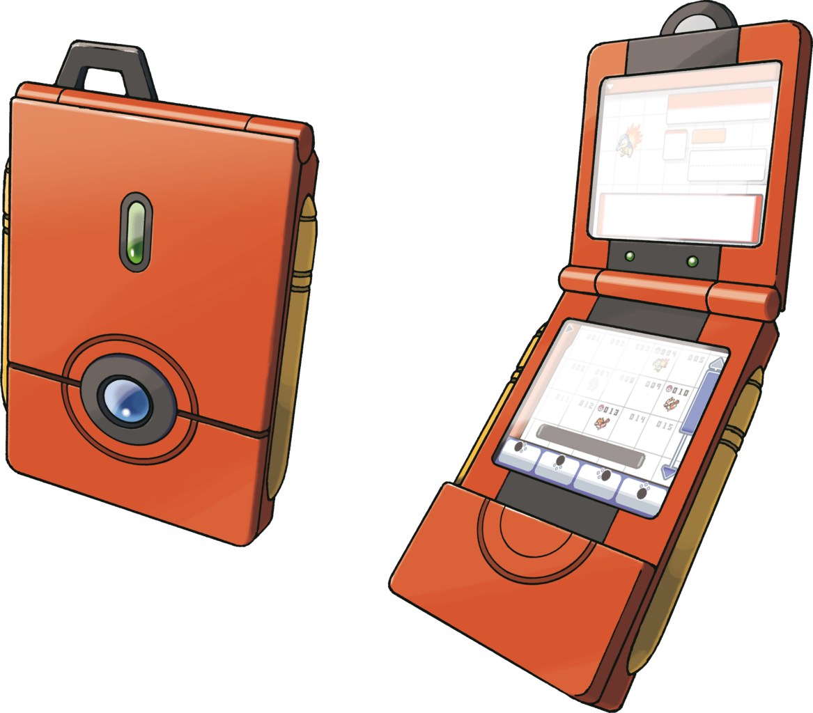 Artworks officiels des variantes du Pokédex de Johto dans HeartGold et SoulSilver