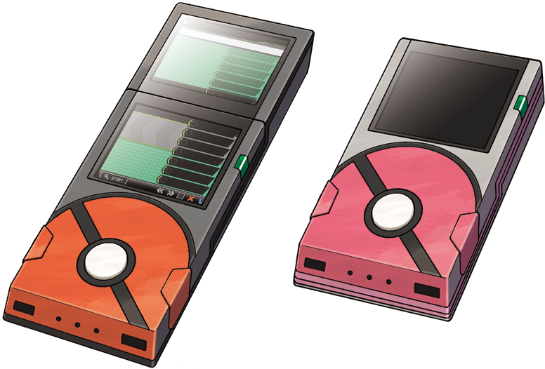 Artwork officiel du Pokédex d’Unys