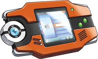 Artwork officiel du Pokédex de Rubis Oméga et Saphir Alpha