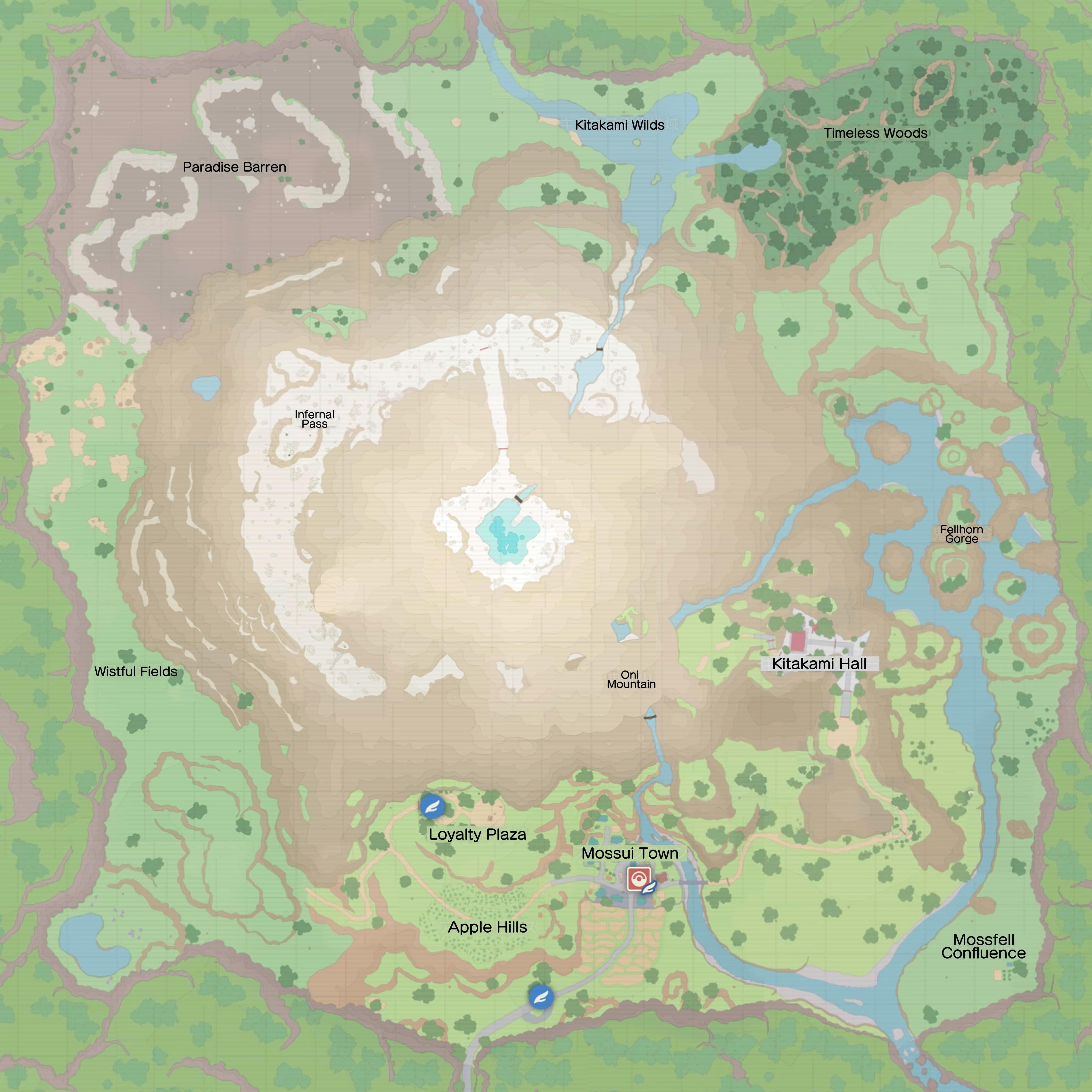 Carte de Septentria dans Le Masque Turquoise